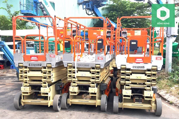 Đông Hưng có chế độ bảo hành tốt đối với xe nâng người cũ