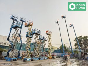 Bảo dưỡng xe nâng người cũ