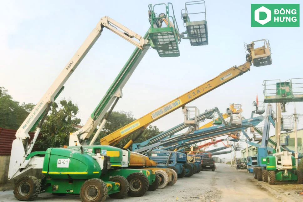 Dịch vụ cho thuê xe nâng hàng, người tại Bình Thuận – Hùng Cường Move