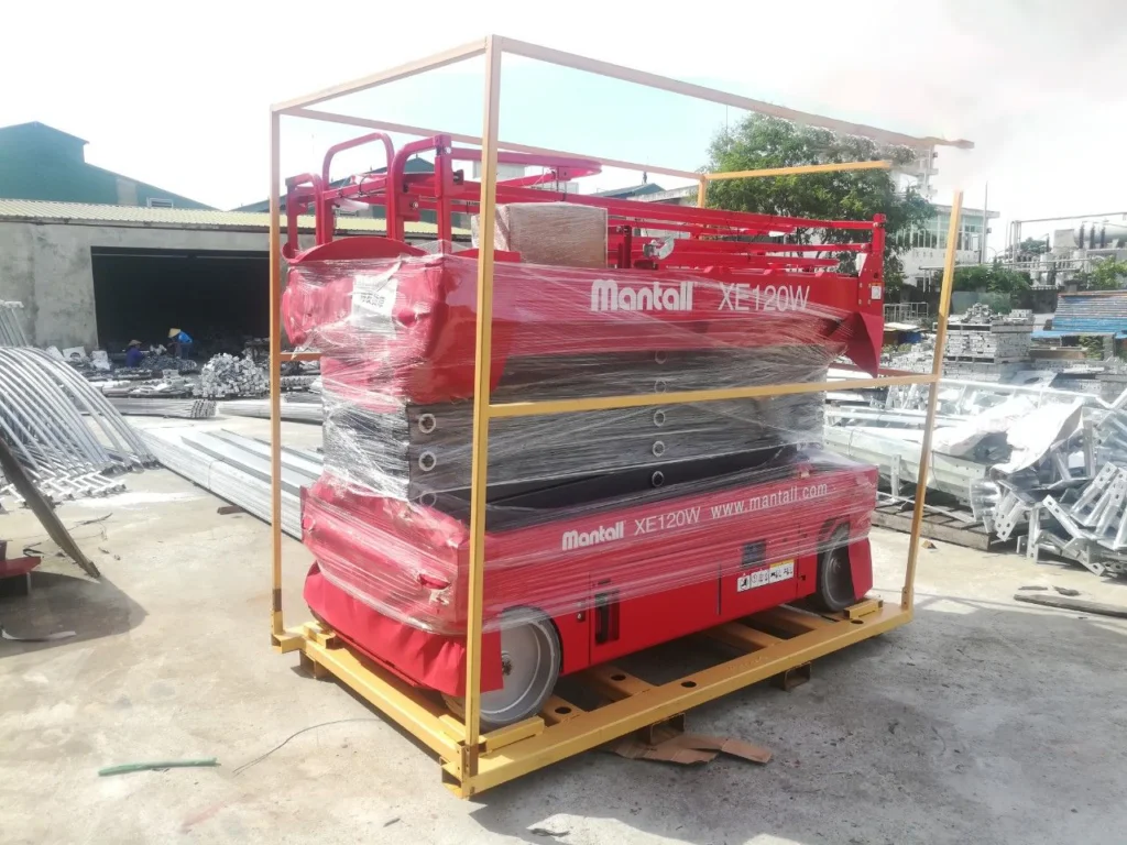 Xe nâng người Mantall mới