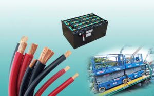 Các loại cáp ắc quy xe nâng người