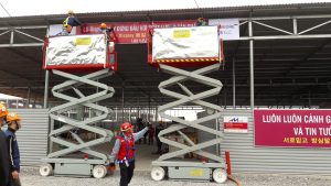 Thuê xe nâng người tại Hải Phòng