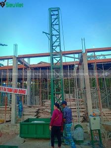 Vận thăng mini cho các công trình xây dựng dân dụng