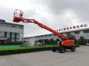 Xe nâng người mantall 20m có độ bền cao