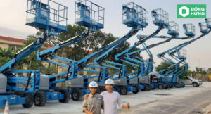 cho thuê xe nâng người với chất lượng, giá thành tốt